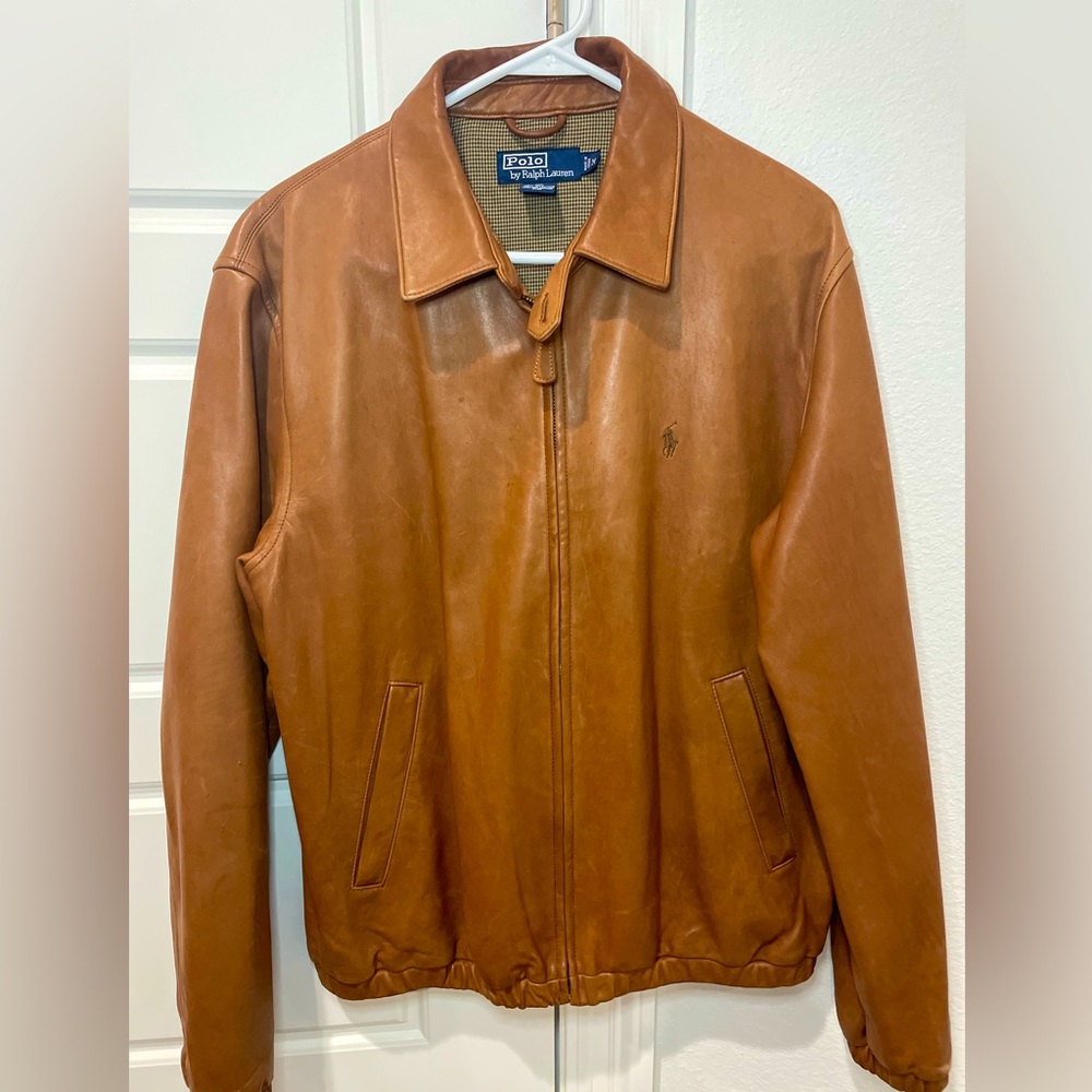Ralph Lauren, leather jacket